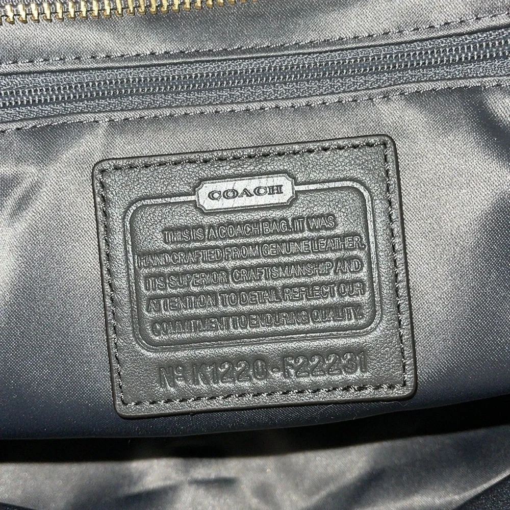 Coach Alexandra Python tote bag